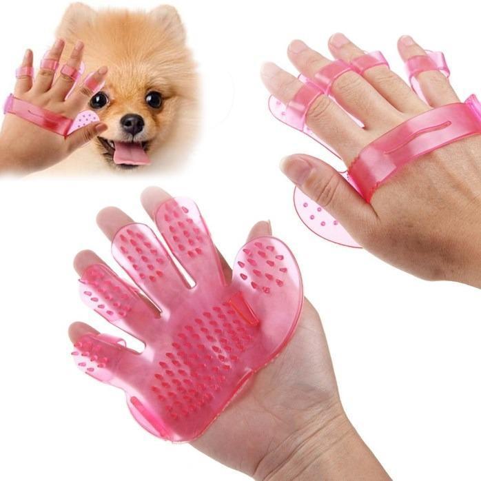 0172 Rubber Pet Cleaning Massaging Grooming Glove Brush - SkyShopy 0172 Rubber Pet Cleaning Massaging Grooming Glove Brush - SkyShopy